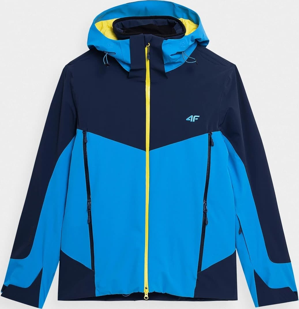 Pánská lyžařská bunda 4F H4Z22-KUMN013 modrá Modrá M