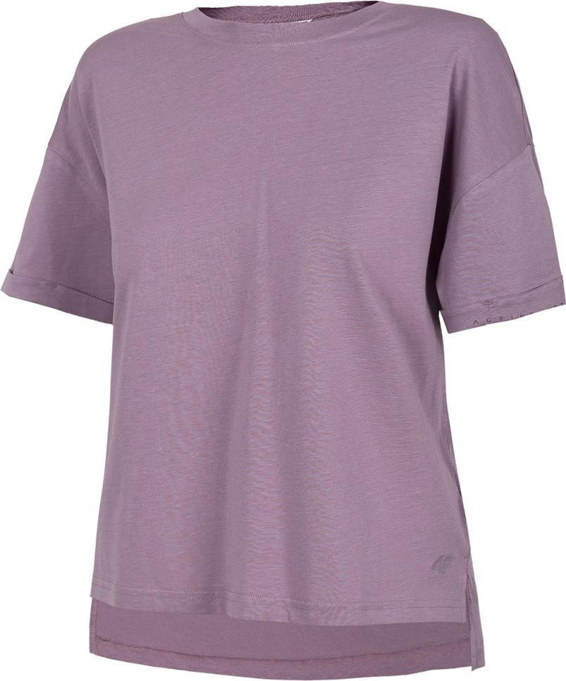Dámské tričko 4F H4L22-TSD011 fialové Fialová M