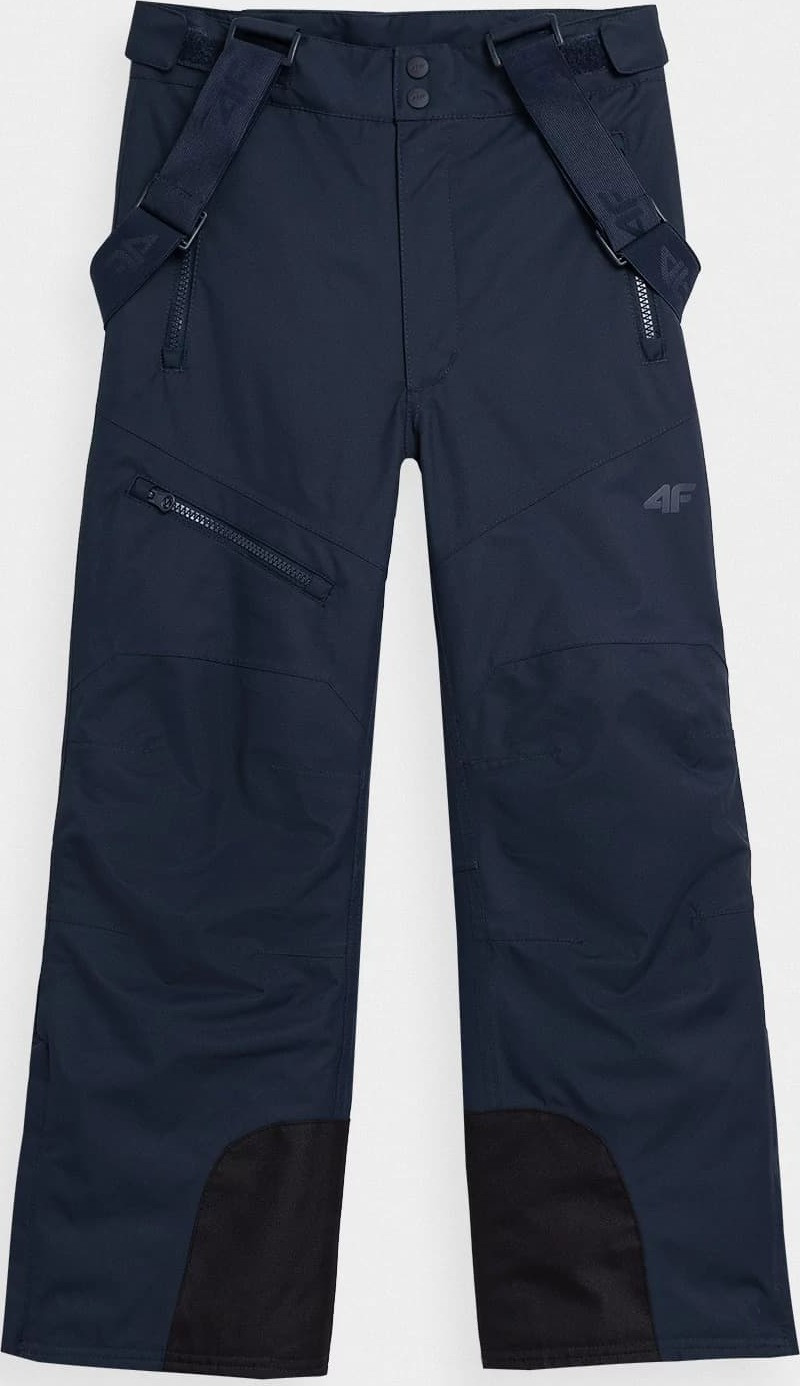 Dětské lyžařské kalhoty 4F HJZ22-JSPMN002 tmavě modré Modrá 146