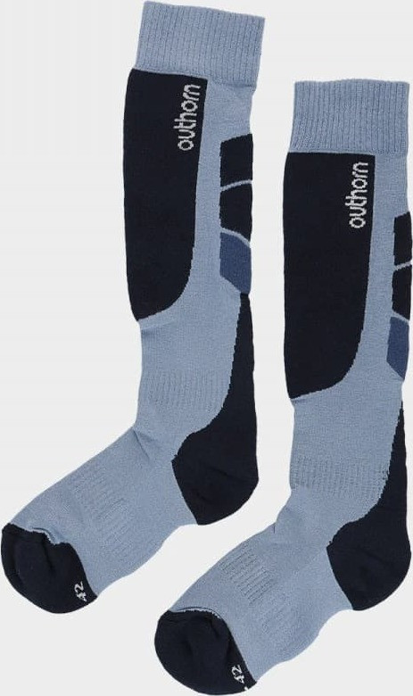 Pánské lyžařské ponožky Outhorn OTHAW22UFSOM010 tmavě modré Modrá 39-42