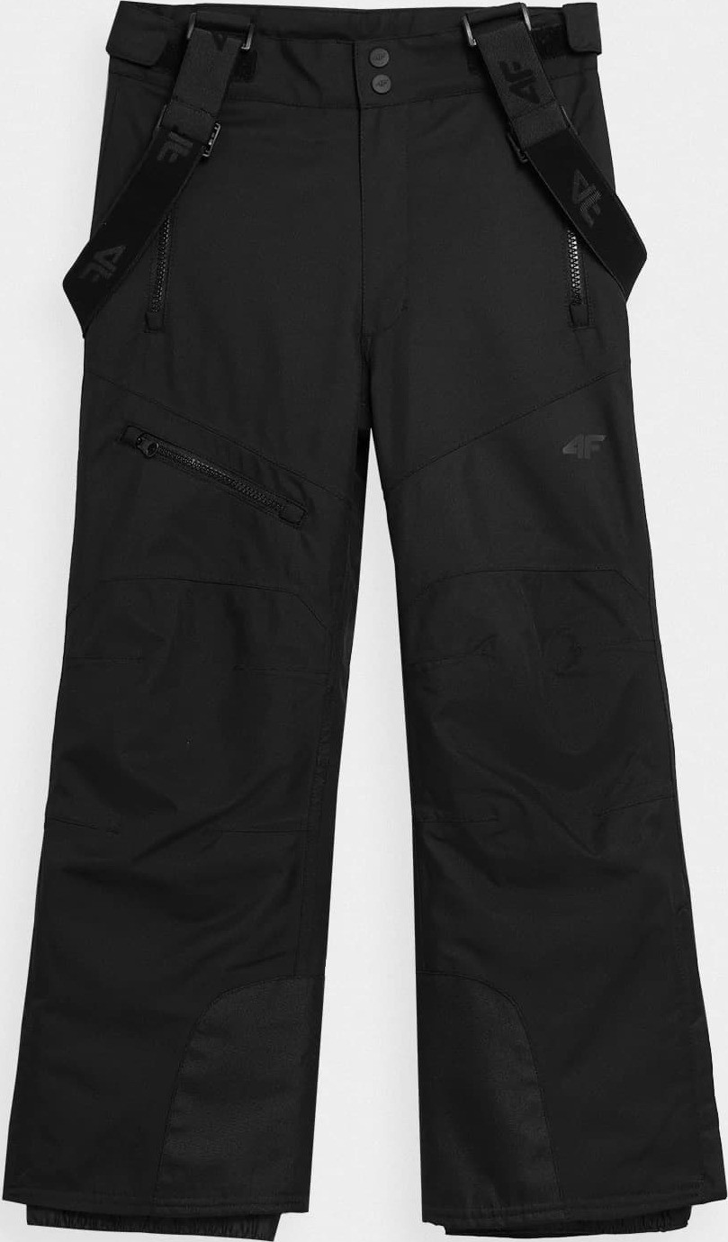 Dětské lyžařské kalhoty 4F HJZ22-JSPMN002 černé Černá 134