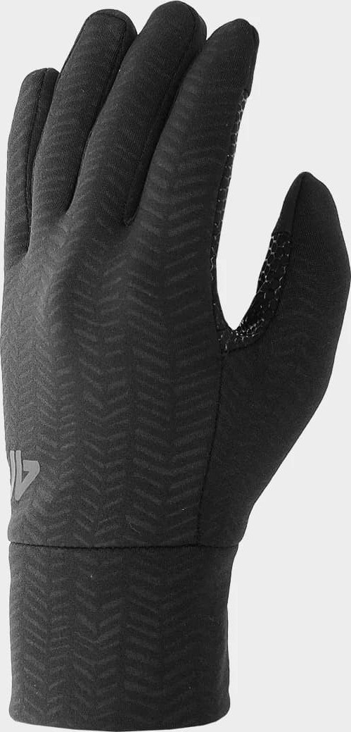 Unisex rukavice 4F H4Z22-REU008 černé Černá M