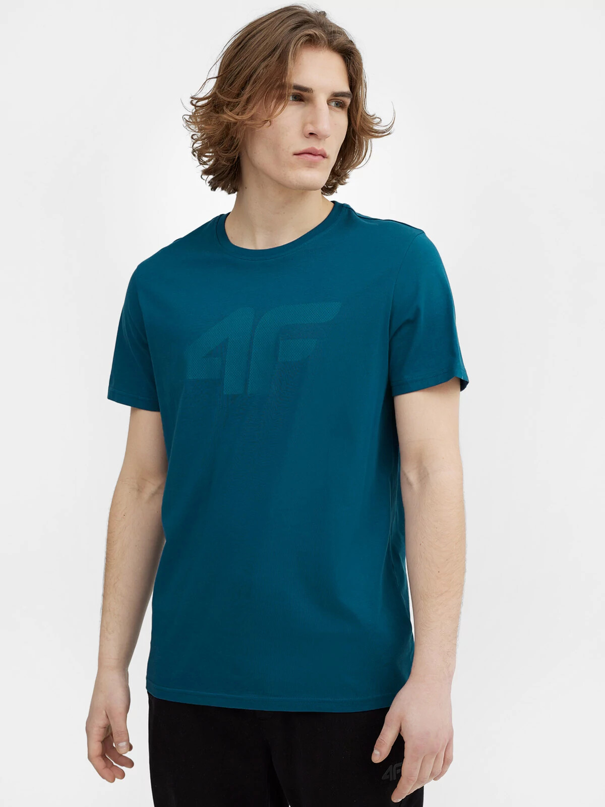 Pánské tričko 4FSS23TTSHM537-32S modré - 4F 3XL