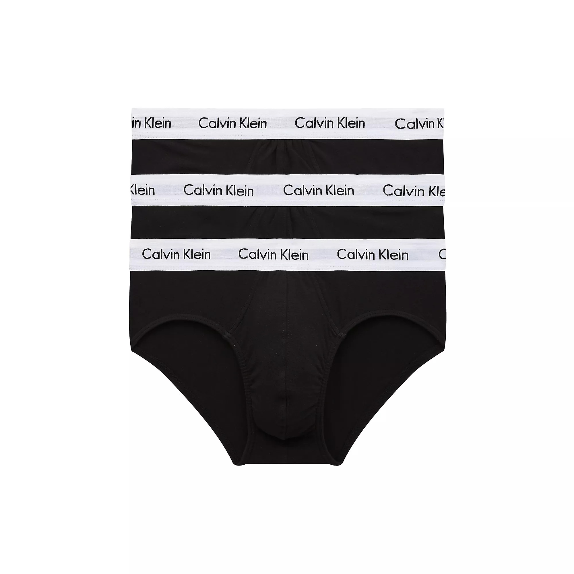 Pánské spodní prádlo 3P HIP BRIEF 0000U2661G001 - Calvin Klein S