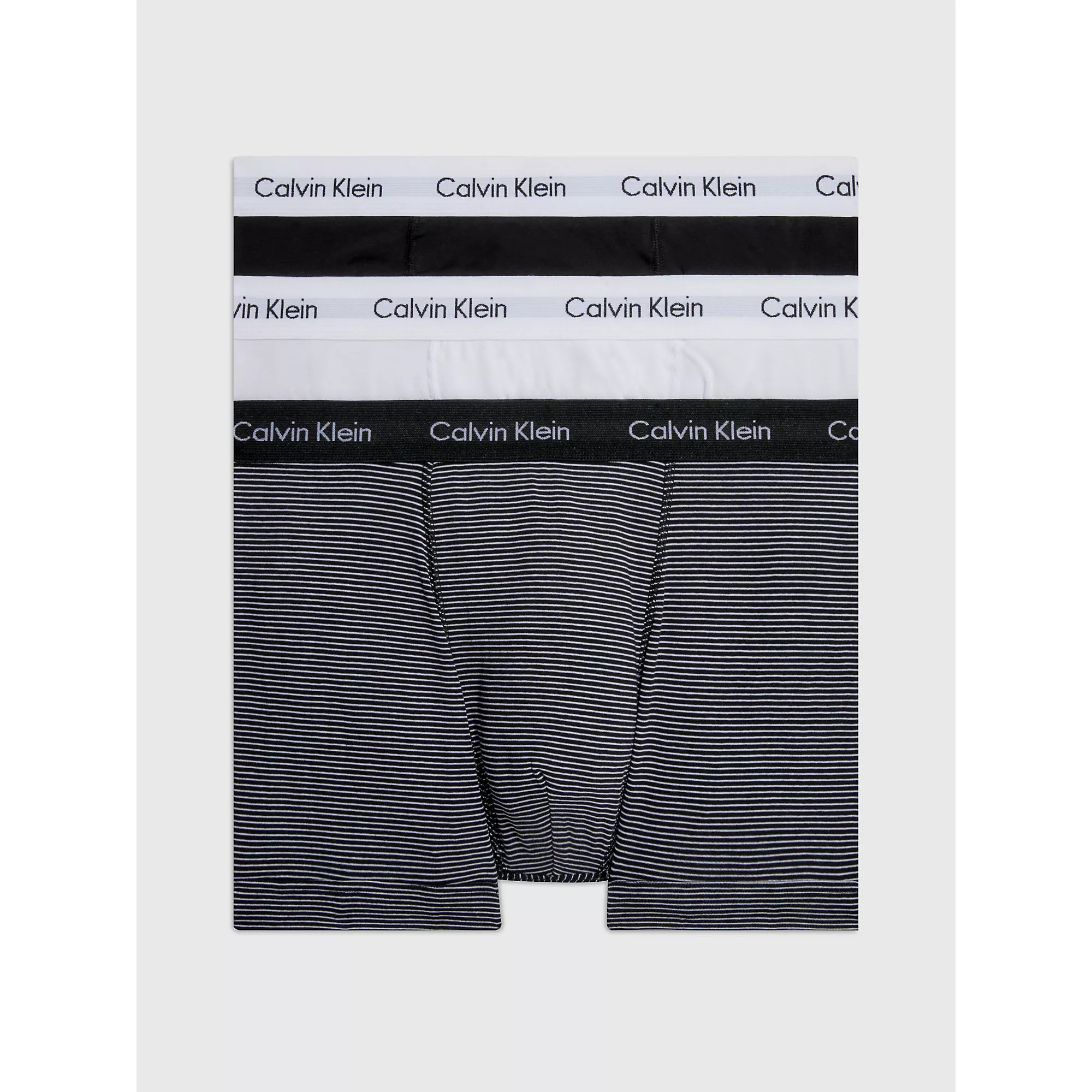 Pánské spodní prádlo TRUNK 3PK 0000U2662GIOT - Calvin Klein L