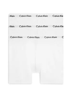 Pánské spodní prádlo 3P BOXER BRIEF 000NB1770A100 - Calvin Klein XL