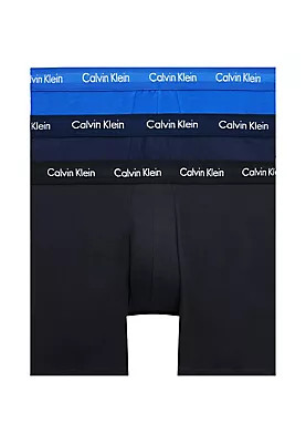 Pánské spodní prádlo 3P BOXER BRIEF 000NB1770A4KU - Calvin Klein M