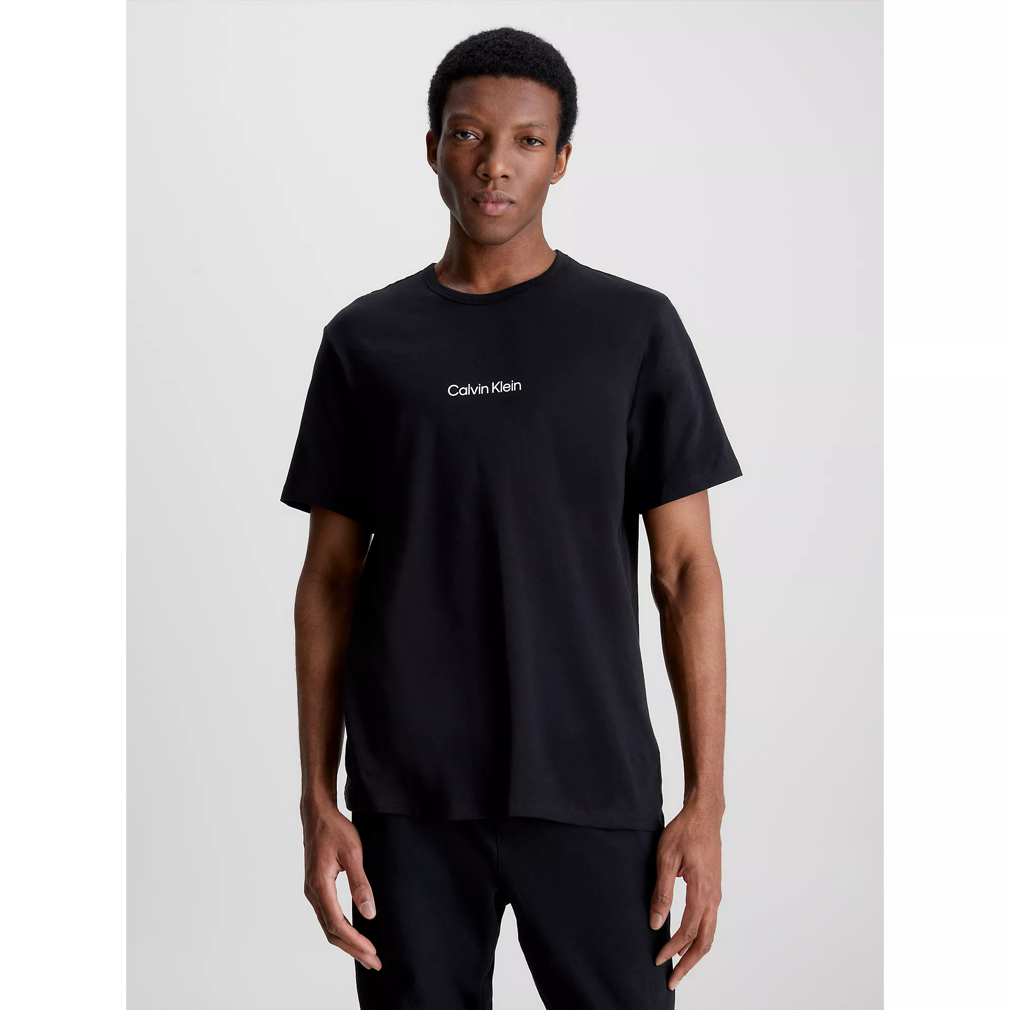 Spodní prádlo Pánská trička S/S CREW NECK 000NM2170EUB1 - Calvin Klein L