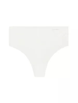 Spodní prádlo Dámské kalhotky HIGH RISE THONG 000QD3864E101 - Calvin Klein L