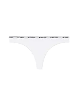 Spodní prádlo Dámské kalhotky THONG 000QD5043E100 - Calvin Klein 3XL