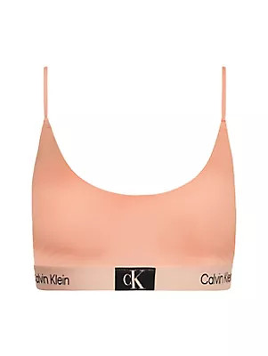 Spodní prádlo Dámské podprsenky UNLINED BRALETTE 000QF7245ELN3 - Calvin Klein S