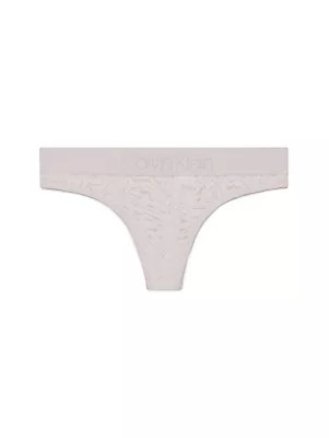 Spodní prádlo Dámské kalhotky THONG 000QF7287EVC9 - Calvin Klein M