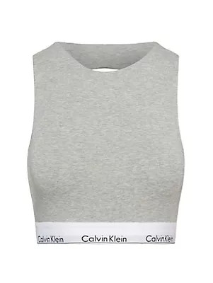Spodní prádlo Dámské podprsenky UNLINED BRALETTE 000QF7626EP7A - Calvin Klein L