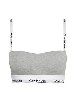Spodní prádlo Dámské podprsenky LIGHTLY LINED BANDEAU 000QF7628EP7A - Calvin Klein L