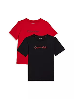 Spodní prádlo Chlapecká trička 2PK TEE B70B7004830WD - Calvin Klein 8-10