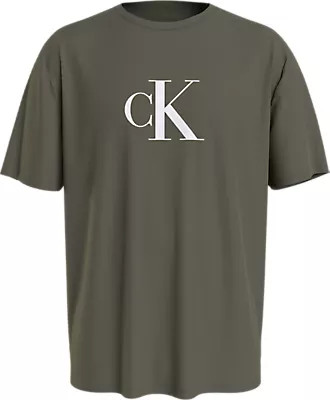 Pánské triko CREW NECK TEE KM0KM00971LDY - Calvin Klein XL