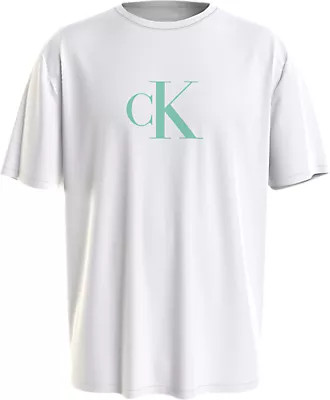 Pánské triko CREW NECK TEE KM0KM00971YCD - Calvin Klein XL