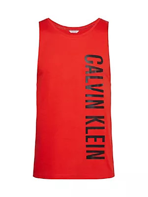 Plavky Pánské plavky CREW NECK TANK KM0KM00997XM9 - Calvin Klein XL