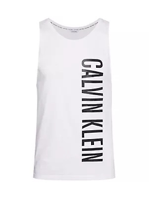 Plavky Pánské plavky CREW NECK TANK KM0KM00997YCD - Calvin Klein S