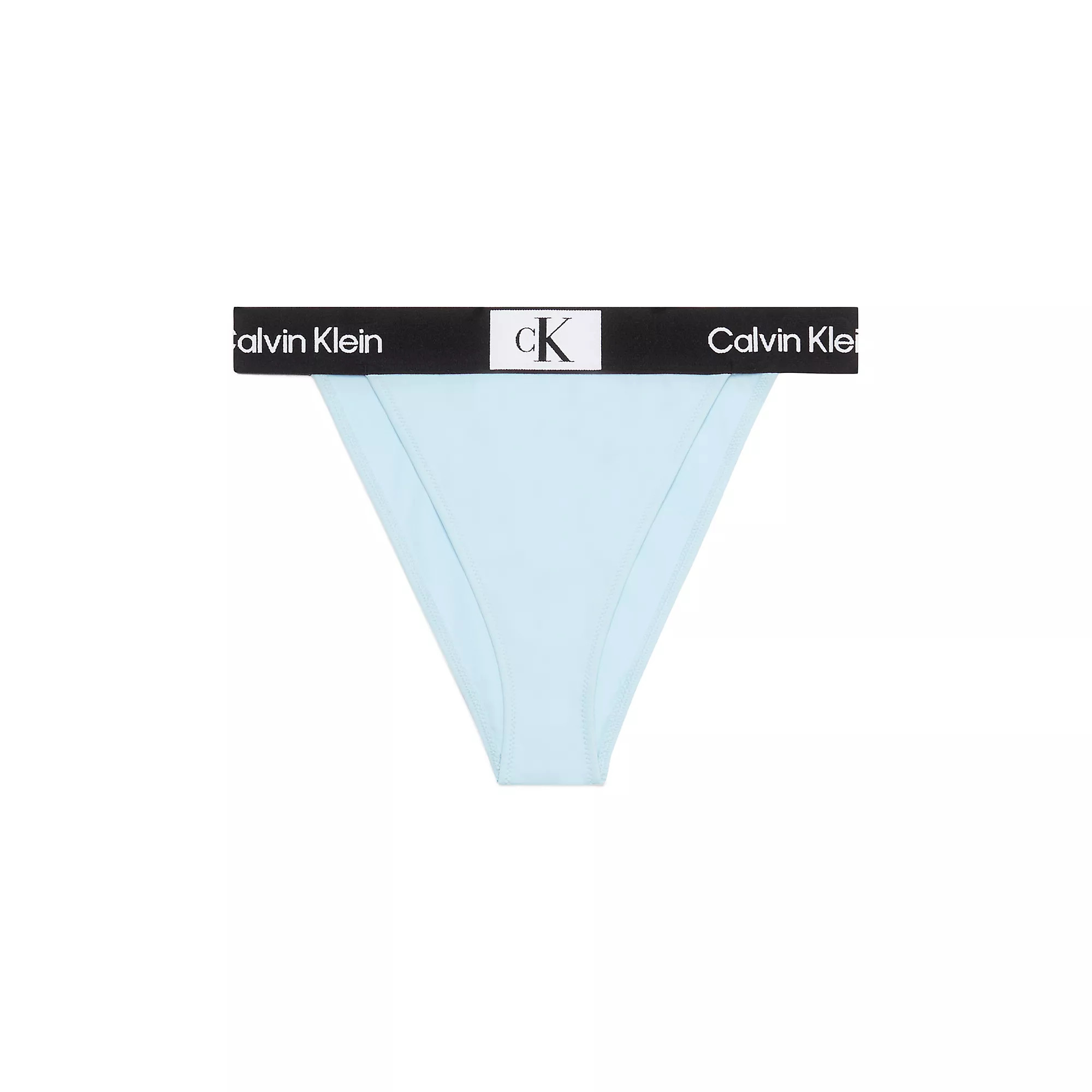Dámské plavky Spodní díl HIGH RISE CHEEKY BIKINI KW0KW02259CYR - Calvin Klein XS