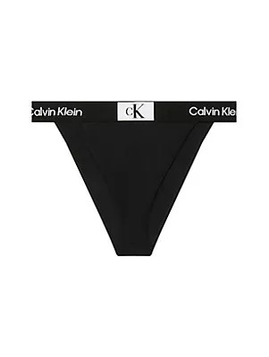 Dámské plavky Spodní díl CHEEKY HIGH RISE BIKINI KW0KW02351BEH - Calvin Klein L