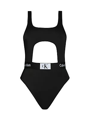 Dámské jednodílné plavky CUT OUT ONE PIECE - RP KW0KW02357BEH - Calvin Klein XS