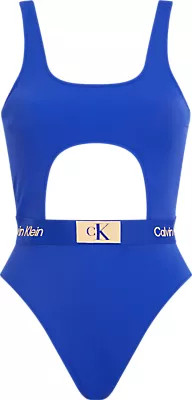 Dámské jednodílné plavky CUT OUT ONE PIECE - RP KW0KW02357C7N - Calvin Klein XS
