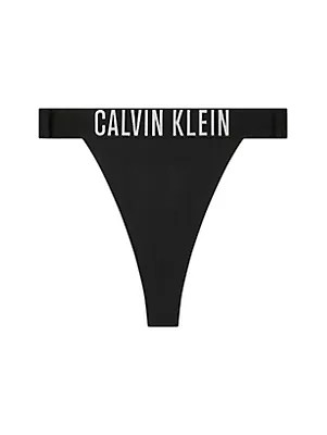 Plavky Dámské kalhotky THONG-NYLON KW0KW02579BEH - Calvin Klein S