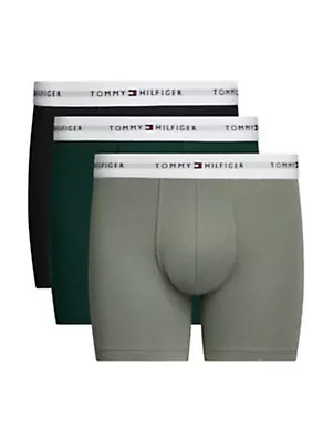 Pánské kalhoty 3P BOXER BRIEF UM0UM029410XY - Tommy Hilfiger SM