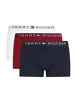 Pánské boxerky 3P TRUNK WB UM0UM031810SZ - Tommy Hilfiger L