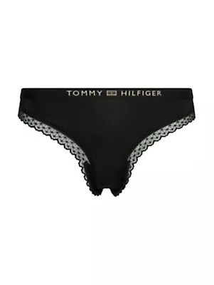 Close to Body Dámské kalhotky THONG UW0UW04184BDS - Tommy Hilfiger SM