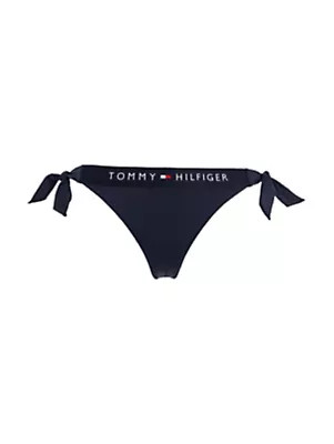 Dámské plavkové kalhotky SIDE TIE CHEEKY BIKINI UW0UW04497DW5 - Tommy Hilfiger S