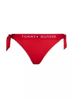 Dámské plavkové kalhotky SIDE TIE CHEEKY BIKINI UW0UW04497XLG - Tommy Hilfiger S