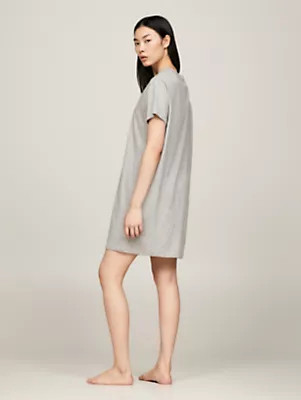 Dámské šaty SHORT SLEEVE T-SHIRT DRESS UW0UW04526P61 - Tommy Hilfiger XS
