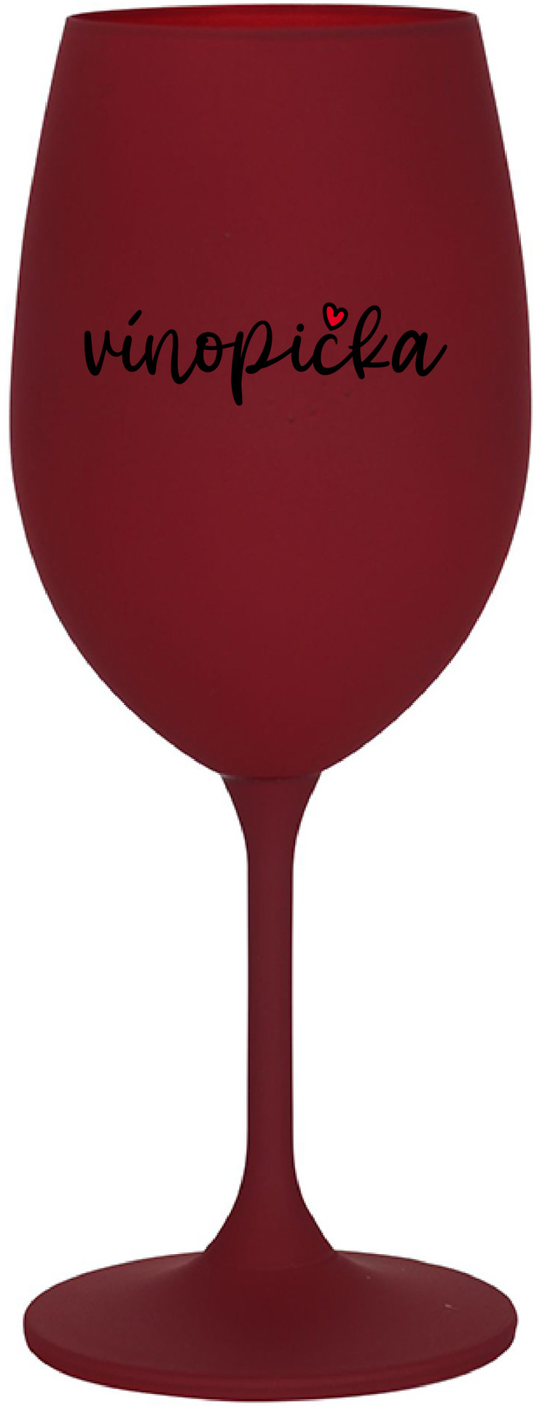 VÍNOPIČKA - bordo sklenice na víno 350 ml