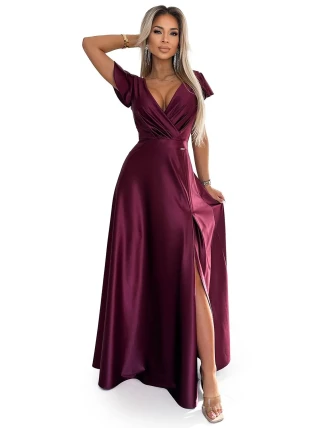 Dámské šaty 411-10 CRYSTAL - NUMOCO Dámské šaty 411-10 CRYSTAL - NUMOCO