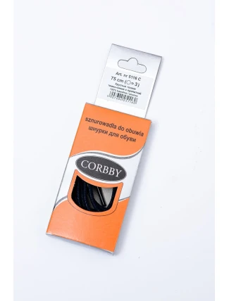 Corbby Tmave modré voskované tenké Tkaničky Corbby Tmave modré voskované tenké Tkaničky