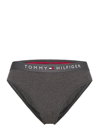 Dámské kalhotkyUW0UW04145 P5Q tm. šedé - Tommy Hilfiger Dámské kalhotkyUW0UW04145 P5Q tm. šedé - Tommy Hilfiger