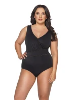 Dámské jednodílné plavky SKJ-59 Černá - AVA Dámské jednodílné plavky SKJ-59 Černá - AVA