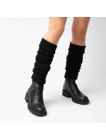 Dámské vlněné návleky art.068 Černá - Steven