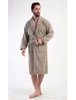 Pánský župan se šálovým límcem Oskar Béžová - Vienetta