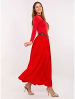 Dámská sukně DHJ SD 19720-1.32 Červená - FPrice Dámská sukně DHJ SD 19720-1.32 Červená - FPrice