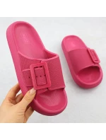 Dámské nazouváky / žabky RR274A583 Tmavě růžová - Big Star