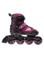 Dětské kolečkové brusle 92800482425 černo-růžové - Martes