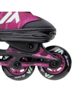 Dětské kolečkové brusle 92800482425 černo-růžové - Martes