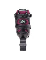 Dětské kolečkové brusle 92800482425 černo-růžové - Martes