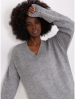 Jumper BA SW 0577.36X šedý - FPrice