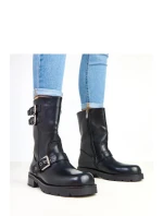 Dámské kotníkové boty K530 Černá - Yesmile