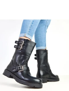 Dámské kotníkové boty K530 Černá - Yesmile