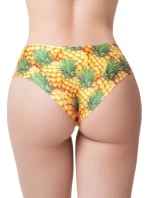 Dámské kalhotky Slinky Fresh Summer 2 Bílá se žlutou vzor - Meméme Dámské kalhotky Slinky Fresh Summer 2 Bílá se žlutou vzor - Meméme